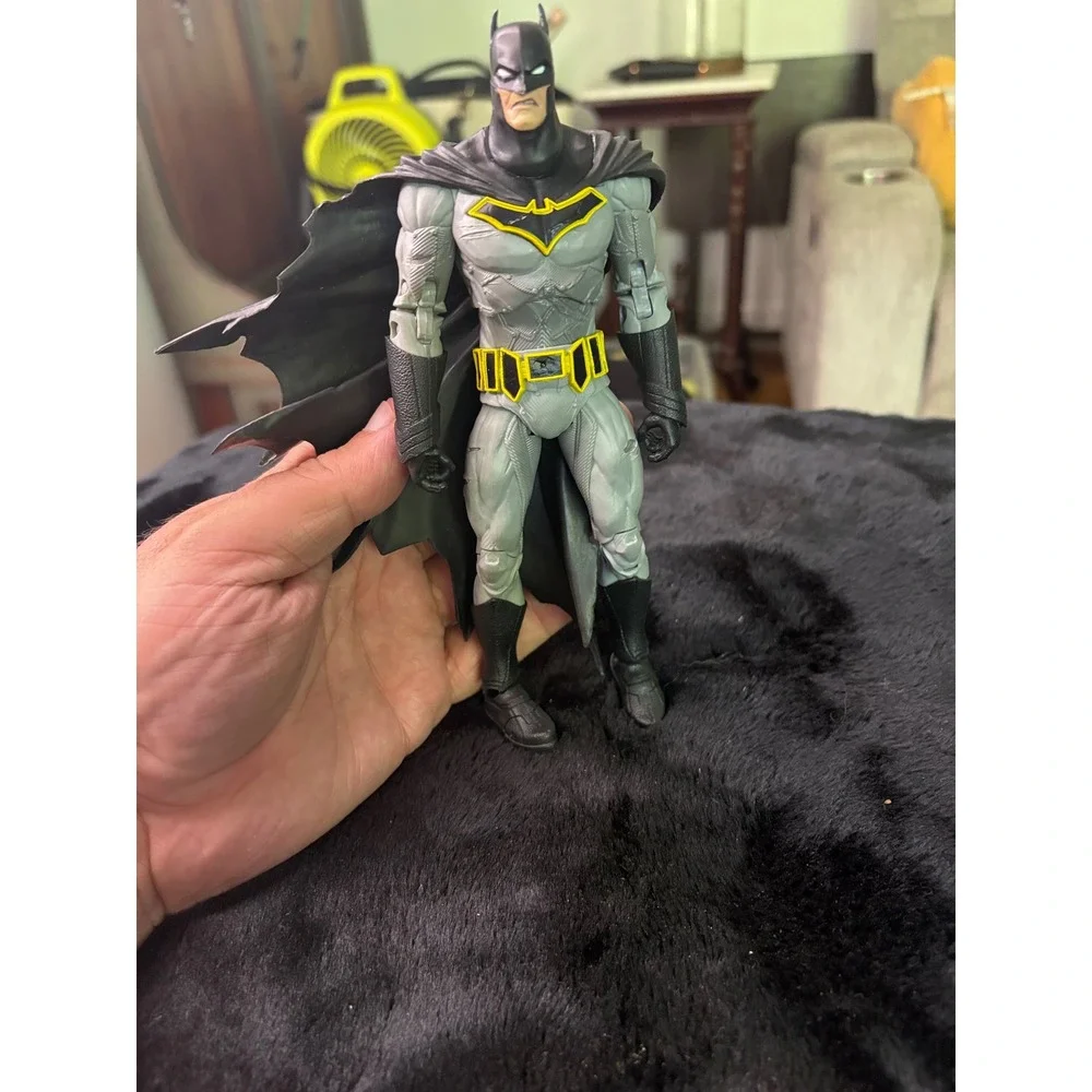 McFarlane Toys DC Multiverse Batman Rebirth Action Figure Grey Black Yellow